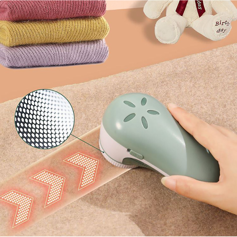 Naujas pūkelių valiklis rūbams pūkelių granulių kirpimo mašina Nešiojama įkraunama audinių skutimosi priemonė, skirta drabužių šalinimui megztiniai ritės pjoviklis