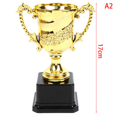 14/17/18cm Golden Award Trophy Balvas Dekors Plastmasa Atlīdzības Balvas Bērnudārzs Bērni Dāvanas Balvas Trofejas Suvenīri Svinības