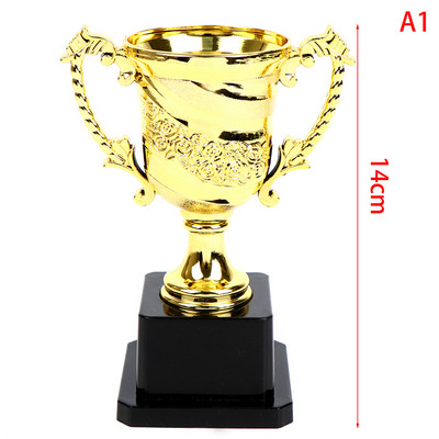 14/17/18cm Golden Award Trophy Balvas Dekors Plastmasa Atlīdzības Balvas Bērnudārzs Bērni Dāvanas Balvas Trofejas Suvenīri Svinības