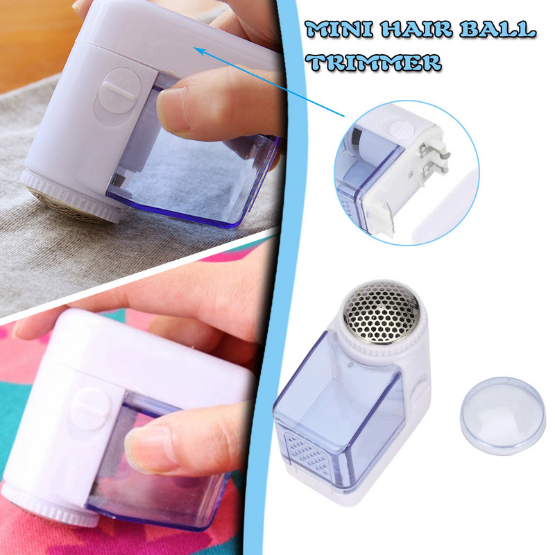 Ηλεκτρικό Χνούδι Φορητή μπαταρία κουρευτική μπάλα τρίχας Ρούχα πουλόβερ Fuzz pellet Fabric κουρευτική μηχανή αφαίρεσης τρίχας Ξυριστική μπαλίτσα#DP4