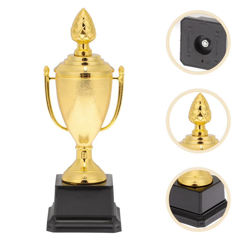 Trofejas balvas Bērnu balva Zelta zelta kauss Cupsawardsparty Balva Sports Balvas Pasākumi dod priekšroku Skolas balvas Dekoratīvās trofejas spēle