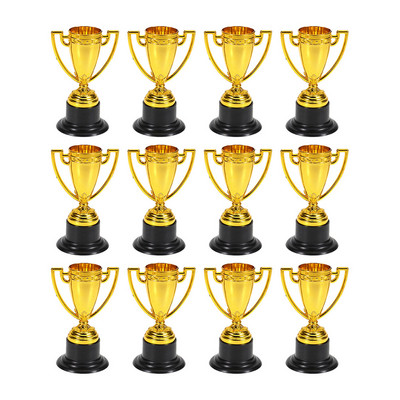 Trofeede auhinnakarikad Kuldse kullaga laste tseremoonia Auhinnad Partycup Mini naljakad staarkarikad ja võitja plastist meistrivõistlused
