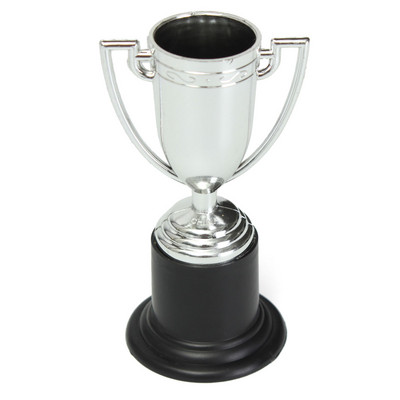10 cm mini trofejas trofejas Zelta sudraba kausa futbolā futbola kausa trofejas sporta pasākumiem dzimšanas dienas ballītēm Bērnu ballītes pildījuma dāvana