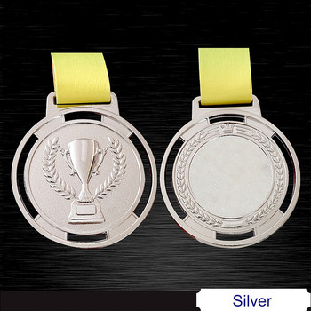 6,5 см лента за каишка Победител Медали от цинкова сплав Награда за спортни състезания Награда за медал за ленти за състезание