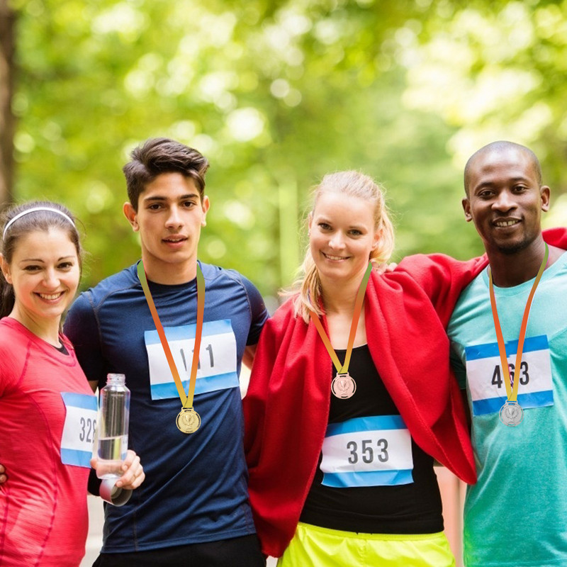 6,5 cm paelarihm Võitja medalid tsingisulamist spordivõistluse auhind Paelarihm Võistlusmedal Auhind