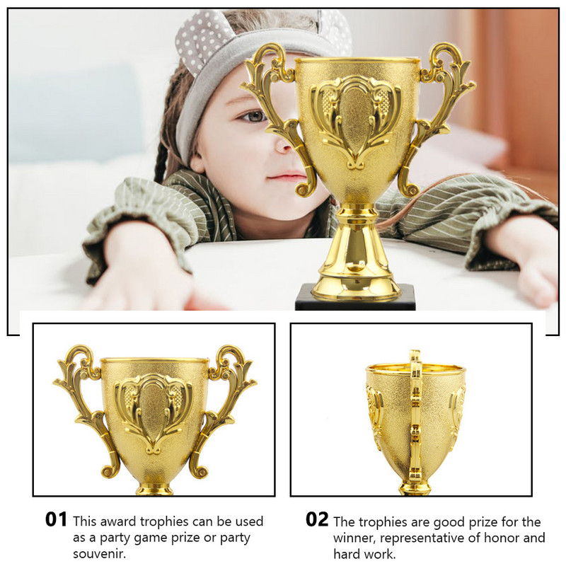 Kisdíj Kupa Kids Award Trophy Játszóház Nyeremény Kupák Arany Díj trófeák