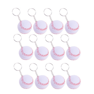 12 db Tömeges kulcstartók Iskolai kellékek Bulikedvezmények Futball Ajándékok Sport Kulcstartók Futball Baseball Függő Röplabda