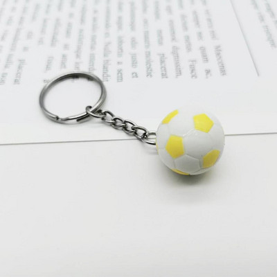 2cm jalgpall korvpall jalgpall ragbi võtmehoidja kott ripats palli ornament võtme lisavarustus