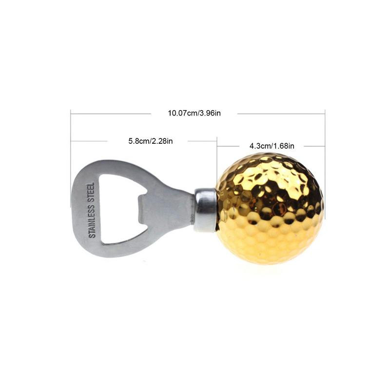 Golfi õllepudeliavaja Loominguline golfipalli kujuga õlleavaja Naljakad golfiesemed golfiarmastajatele Isale poiss-sõbrale Meeste veiniriistad