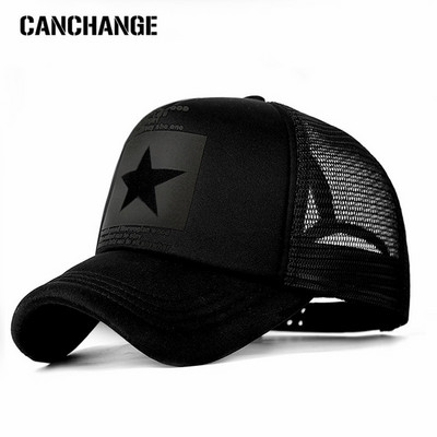 CANCHANGE Модна марка бейзболна шапка Дамска бейзболна шапка Дишаща мъжка дамска лятна мрежеста шапка Бейзболни шапки Gorras