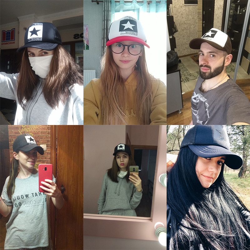 POMOĆI PROMJENI Modna marka Baseball Cap Ženska Baseball Kapa Prozračna Muška Ženska Ljetna Mrežasta Kapa Baseball Kape Gorras