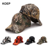 KOEP jaunā Camo beisbola cepures makšķerēšanas cepures vīriešiem āra medībām maskēšanās džungļu cepure Airsoft taktiskā pārgājiena kasešu cepures