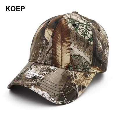 KOEP jaunā Camo beisbola cepures makšķerēšanas cepures vīriešiem āra medībām maskēšanās džungļu cepure Airsoft taktiskā pārgājiena kasešu cepures