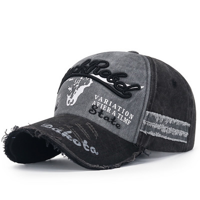 2022-es baseballsapkák női hip-hop sapkák lyukas betűs sapka férfiaknak szabadtéri apa sapka állítható unisex hip hop sapkák gorras csont tónus