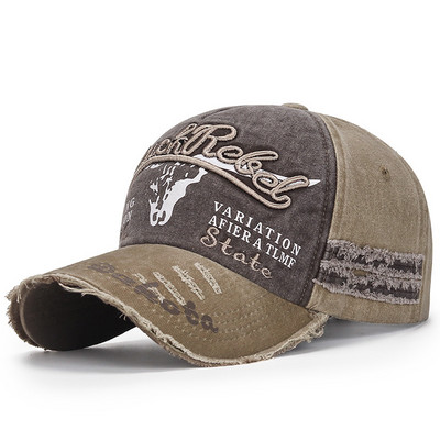 2022-es baseballsapkák női hip-hop sapkák lyukas betűs sapka férfiaknak szabadtéri apa sapka állítható unisex hip hop sapkák gorras csont tónus