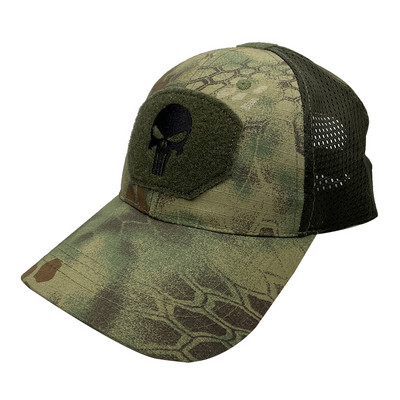 Muške Camo Seals Skull Taktičke bejzbol kape za žene Ljetne Airsoft Vojne Mrežaste Snapback Kape za sunčanje Šeširi za kamione