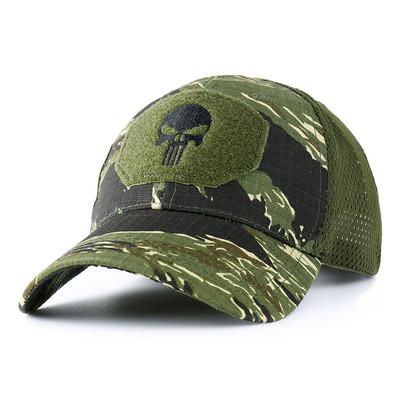 Muške Camo Seals Skull Taktičke bejzbol kape za žene Ljetne Airsoft Vojne Mrežaste Snapback Kape za sunčanje Šeširi za kamione