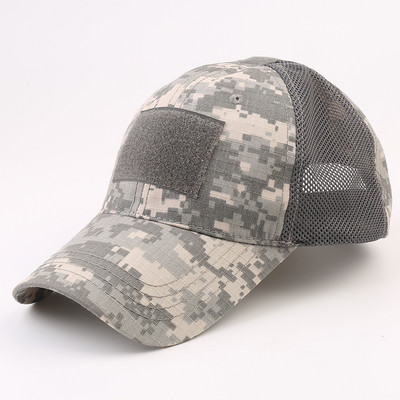 Muške Camo Seals Skull Taktičke bejzbol kape za žene Ljetne Airsoft Vojne Mrežaste Snapback Kape za sunčanje Šeširi za kamione