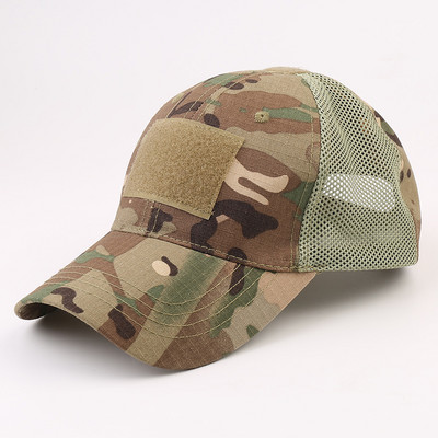 Muške Camo Seals Skull Taktičke bejzbol kape za žene Ljetne Airsoft Vojne Mrežaste Snapback Kape za sunčanje Šeširi za kamione