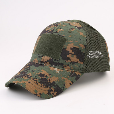 Muške Camo Seals Skull Taktičke bejzbol kape za žene Ljetne Airsoft Vojne Mrežaste Snapback Kape za sunčanje Šeširi za kamione