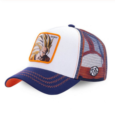 Uus brändi DRAGON BALL animatsioon Kõik stiilid Snapback puuvillane pesapallimüts Mehed, naised, hiphop isa võrkkübar Trucker Hat