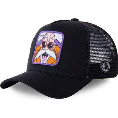 Нова марка DRAGON BALL анимация Всички стилове Snapback Памучна бейзболна шапка Мъже Жени Хип-хоп Мрежеста шапка на татко Шапка на камион