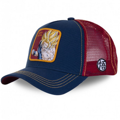 Uus brändi DRAGON BALL animatsioon Kõik stiilid Snapback puuvillane pesapallimüts Mehed, naised, hiphop isa võrkkübar Trucker Hat