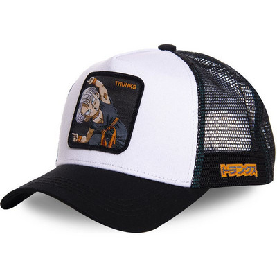 Uus brändi DRAGON BALL animatsioon Kõik stiilid Snapback puuvillane pesapallimüts Mehed, naised, hiphop isa võrkkübar Trucker Hat