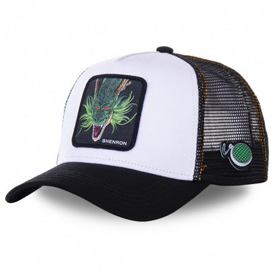 Uus brändi DRAGON BALL animatsioon Kõik stiilid Snapback puuvillane pesapallimüts Mehed, naised, hiphop isa võrkkübar Trucker Hat