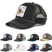 Kiváló minőségű divat állati anime Snapback pamut baseballsapka férfi női hip-hop apa hálós kamionos sapka