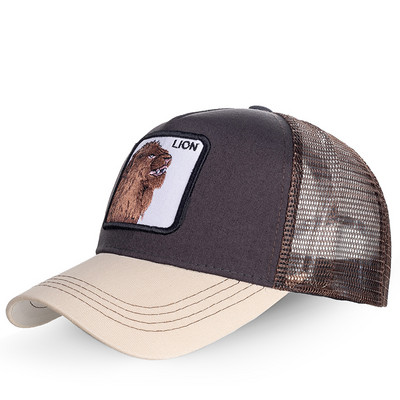 Kiváló minőségű divat állati anime Snapback pamut baseballsapka férfi női hip-hop apa hálós kamionos sapka