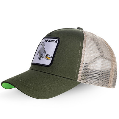 Kiváló minőségű divat állati anime Snapback pamut baseballsapka férfi női hip-hop apa hálós kamionos sapka