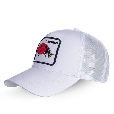 Kiváló minőségű divat állati anime Snapback pamut baseballsapka férfi női hip-hop apa hálós kamionos sapka