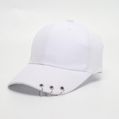 COKK hip-hop naiste pesapallimüts Ringi ümmarguse snapbacki mütsidega meestele, naiste unisex isamüts Reguleeritav Kpop korea stiilis Gorra