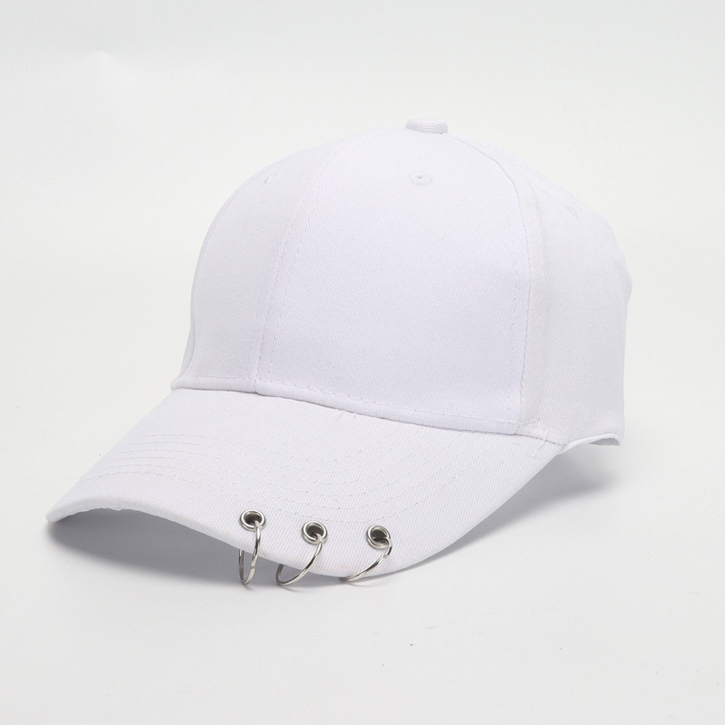 COKK hip-hop női baseballsapka körgyűrűvel Snapback sapka férfiaknak női uniszex apa sapka állítható Kpop koreai stílusú Gorra