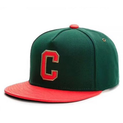 Új divatos baseballsapka Férfi Cool Hip Hop Sapkák Felnőtt Lapos Peak Letter Személyre szabott hímzett snapback sapkák Férfi Női Gorra