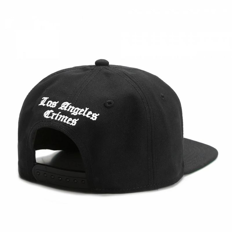 Új divatos baseballsapka Férfi Cool Hip Hop Sapkák Felnőtt Lapos Peak Letter Személyre szabott hímzett snapback sapkák Férfi Női Gorra