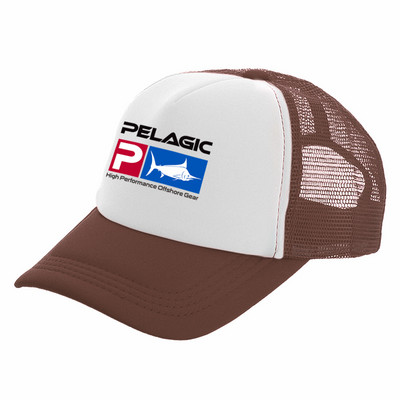 Pelagic Fishing Trucker sapka Férfi Vicces Pelagic Hat Baseball sapka Menő nyári unisex hálós sapkák