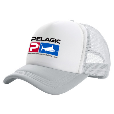 Pelagic Fishing Trucker sapka Férfi Vicces Pelagic Hat Baseball sapka Menő nyári unisex hálós sapkák