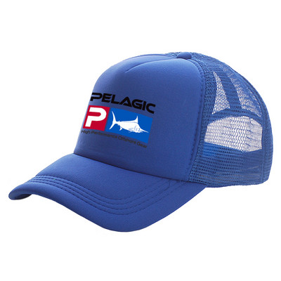 Pelagic Fishing Trucker sapka Férfi Vicces Pelagic Hat Baseball sapka Menő nyári unisex hálós sapkák