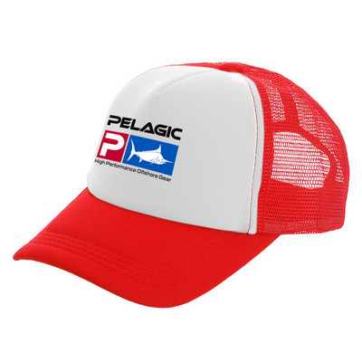 Pelagic Fishing Trucker sapka Férfi Vicces Pelagic Hat Baseball sapka Menő nyári unisex hálós sapkák