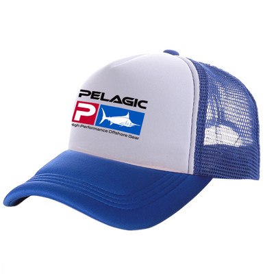 Pelagic Fishing Trucker sapka Férfi Vicces Pelagic Hat Baseball sapka Menő nyári unisex hálós sapkák