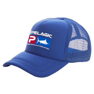 Pelagic Fishing Trucker sapka Férfi Vicces Pelagic Hat Baseball sapka Menő nyári unisex hálós sapkák