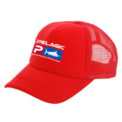 Pelagic Fishing Trucker sapka Férfi Vicces Pelagic Hat Baseball sapka Menő nyári unisex hálós sapkák