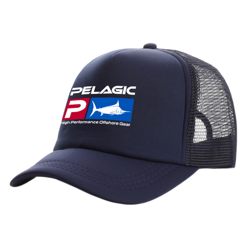 Pelagic Fishing Trucker sapka Férfi Vicces Pelagic Hat Baseball sapka Menő nyári unisex hálós sapkák
