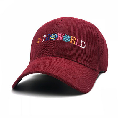 Uniszex 100% pamut baseballsapkák ASTROWORLD Letter Snapback sapka kiváló minőségű hímzés kültéri hip-hop sapka apa sapka férfi nők számára