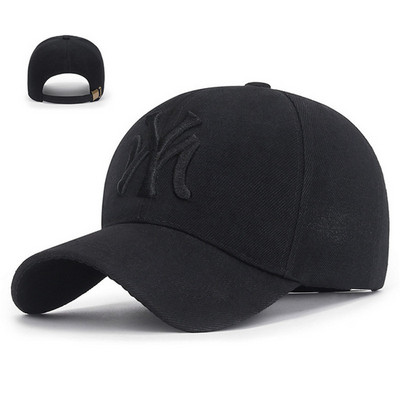 Férfi és női baseballsapka nyári tömör napkalap betűvel hímzett férfi női uniszex tinik pamut Snapback sapka Hip-hop horgászsapka