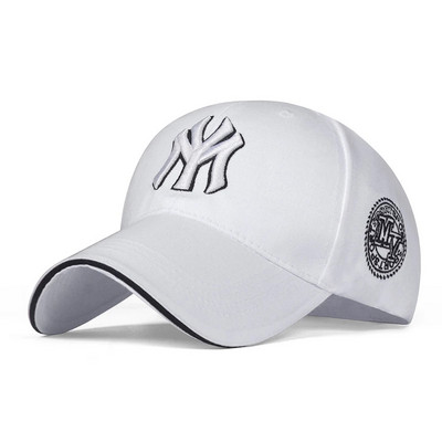 Férfi és női baseballsapka nyári tömör napkalap betűvel hímzett férfi női uniszex tinik pamut Snapback sapka Hip-hop horgászsapka