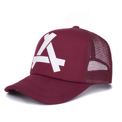 CANCHANGE Uus mood kirjaga pesapallimüts Naiste meeste hingav hip-hop mütsid suvised vabaaja võrkkübarad Unisex Snapback mütsid