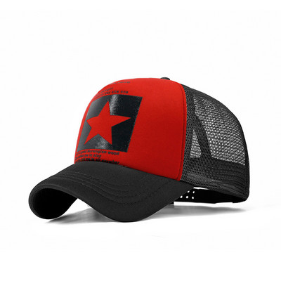 CANCHANGE Uus mood kirjaga pesapallimüts Naiste meeste hingav hip-hop mütsid suvised vabaaja võrkkübarad Unisex Snapback mütsid